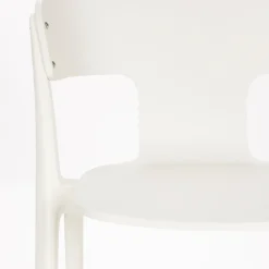 Kunststof design tuinstoel stapelbaar - Zuiver Horizon