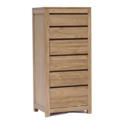 Ladekast teakhout met 6 lades - Tower Living Corona