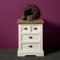 Ladekast van hout 4L - Tower Living Fleur