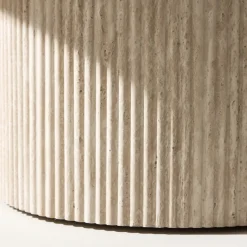 Lage salontafel met ribbels - Lavis Haron