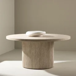 Lage salontafel met ribbels - Lavis Haron
