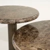 Lage salontafel rond marmer - Eleonora Luigi