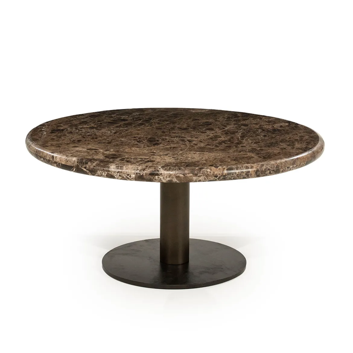 Lage salontafel rond marmer - Eleonora Luigi