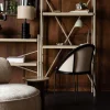 Lage stellingkast beige - Dutchbone Iron