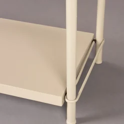 Lage stellingkast beige - Dutchbone Iron