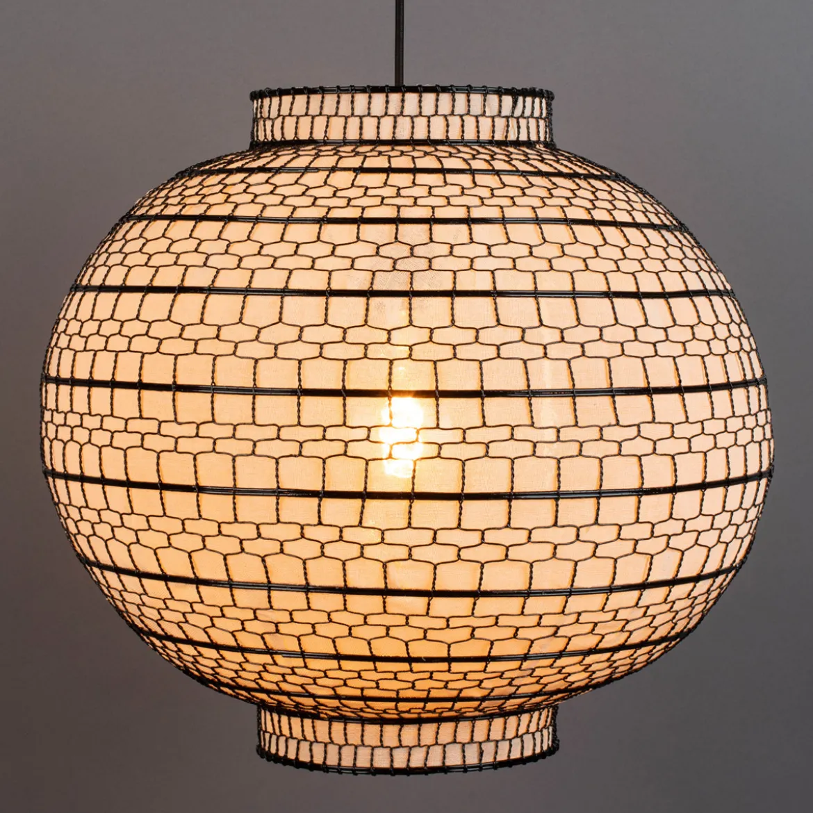 Lampion hanglamp - Dutchbone Ming Round