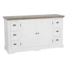 Landelijk dressoir wit 160 cm - Tower Living Fleur