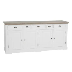 Landelijk dressoir wit 200 cm - Tower Living Fleur