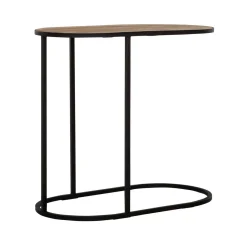 Laptoptafel ovaal teakhout - DTP Home Highlight Terra