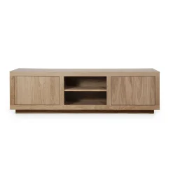 Lichtbruin tv-meubel eiken 160 cm - Eleonora Helsinki