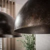 2-lichts hanglamp met metalen kappen - Santa Dome