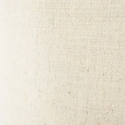 Linnnen vloerlamp travertin voet - By-Boo Amara