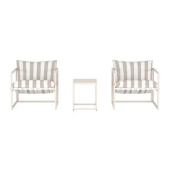 Loungeset met kussens en tafel - Lavis Messina