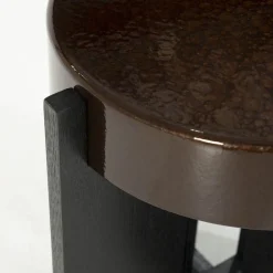 Luxe bijzettafel rond - Eleonora Juliet
