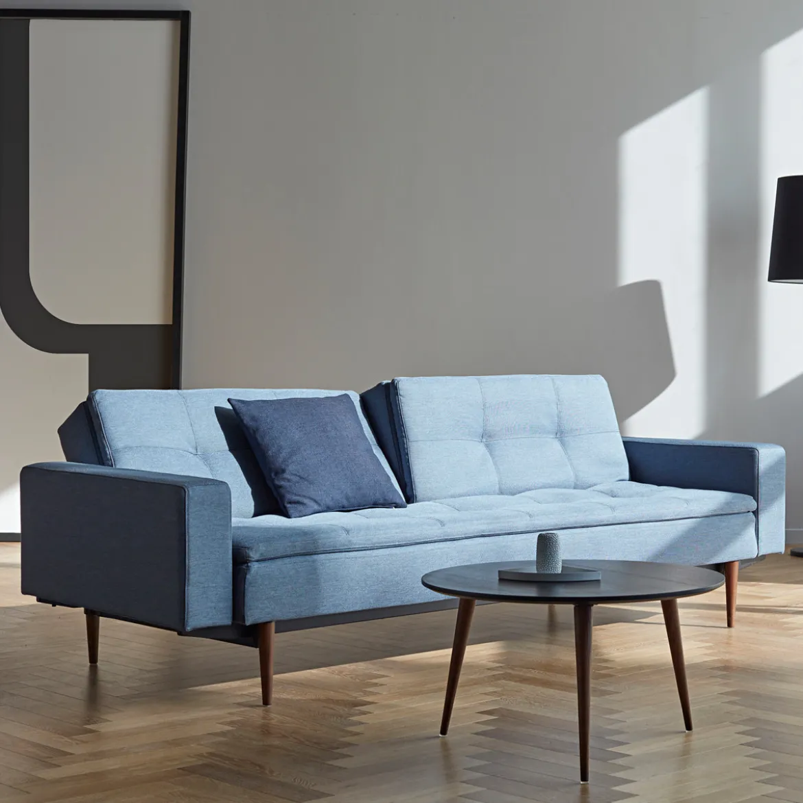Luxe design slaapbank met armleuningen - Innovation Living Dublexo Arm
