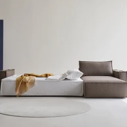 Luxe slaapbank met chaise longue - Innovation Living Newilla Lounger