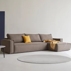 Luxe slaapbank met chaise longue - Innovation Living Newilla Lounger