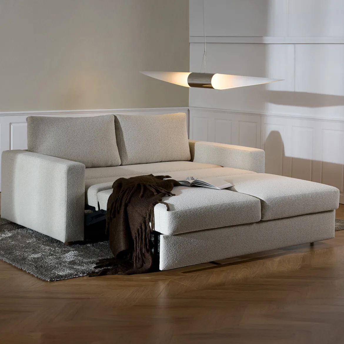 Luxe slaapbank 2-persoons - Innovation Living Neah 140 Standard Arm