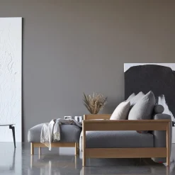 Luxe slaapbank Scandinavisch - Innovation Living Malloy Wood