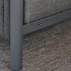 Luxe tuinbank gestoffeerd aluminium - Brafab Brad