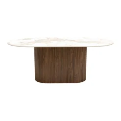 Marmere ovale eettafel - Kare Design Ruben