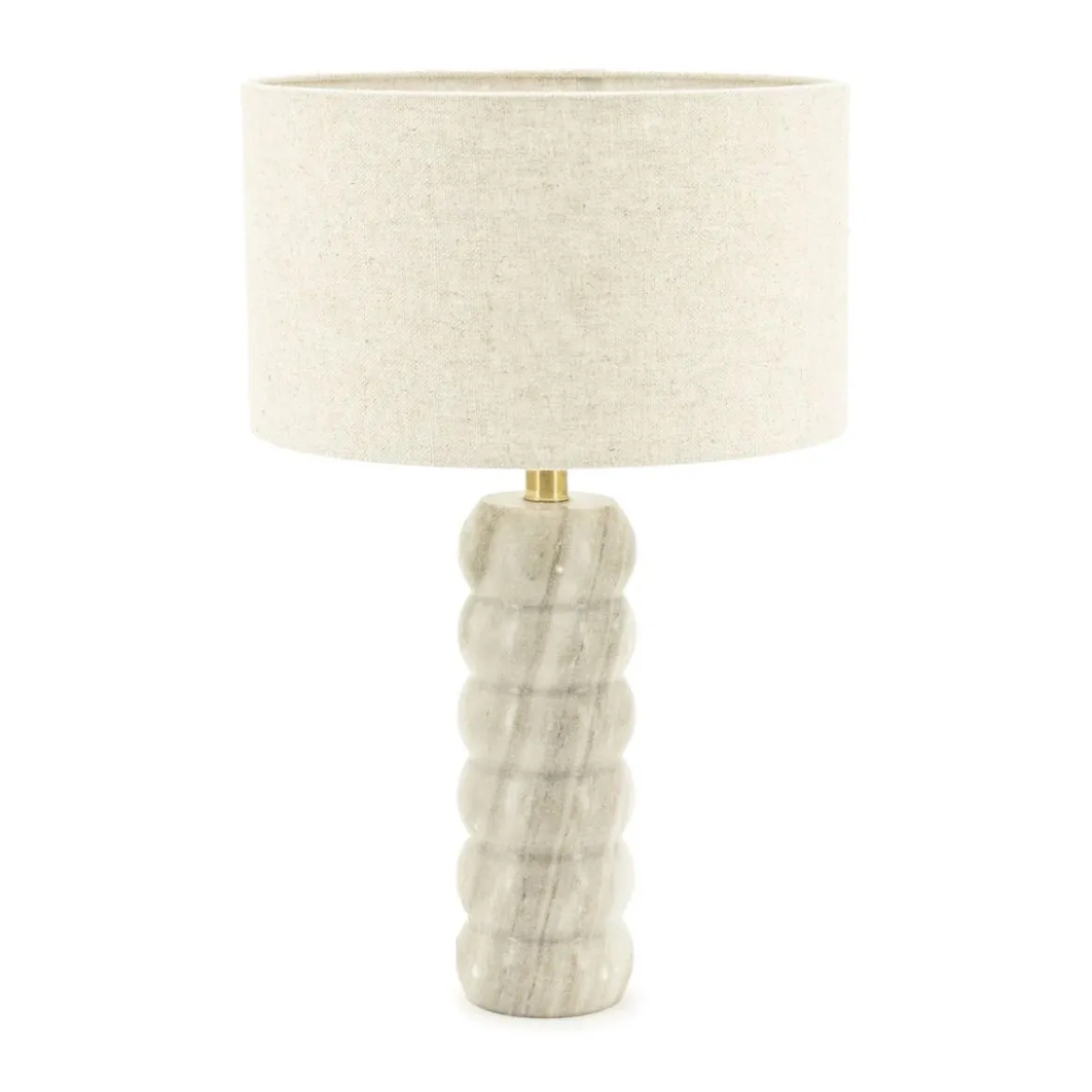 Marmer tafellamp beige - By-Boo Patron
