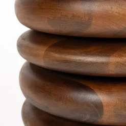 Massief houten kruk walnoot - Zuiver Disc
