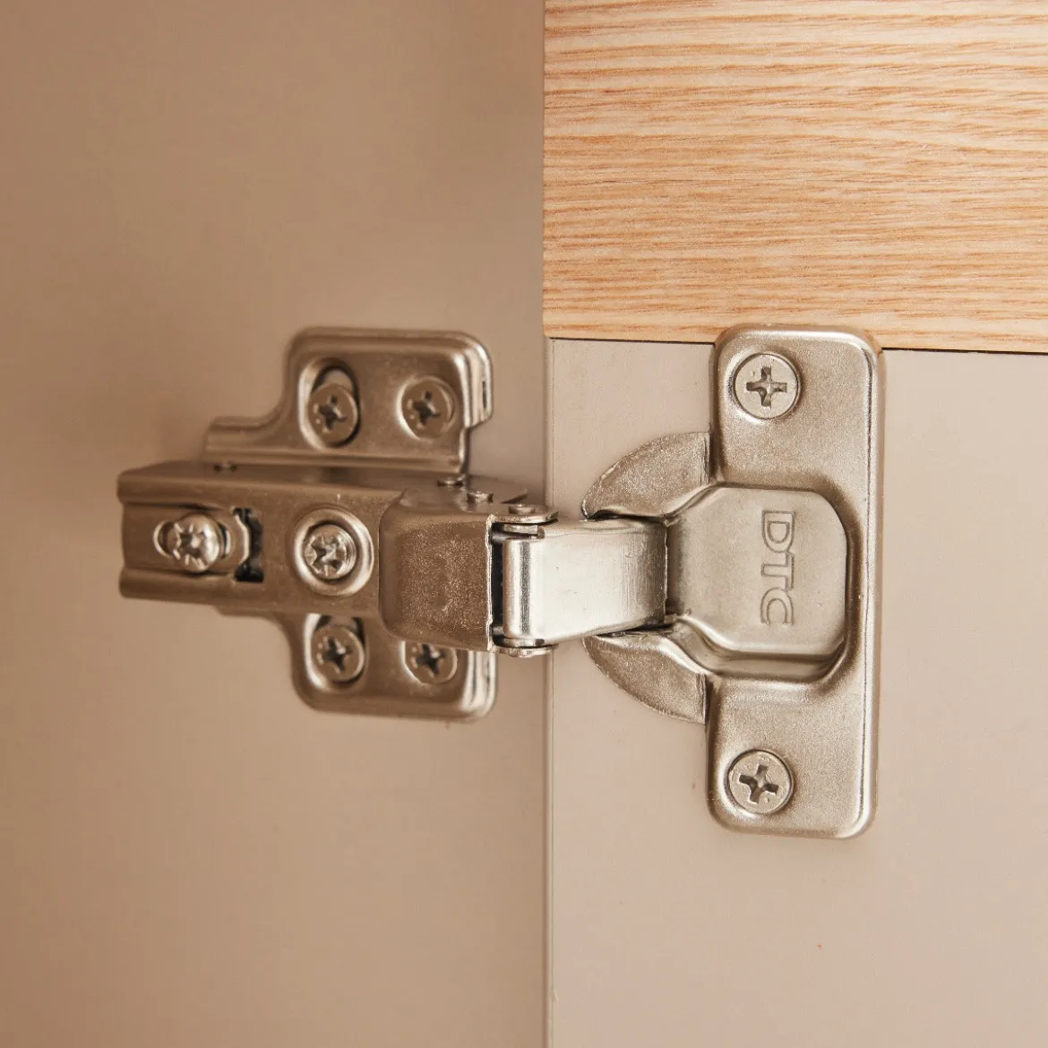 Mat tv-meubel grijsbeige - Bodio Twist