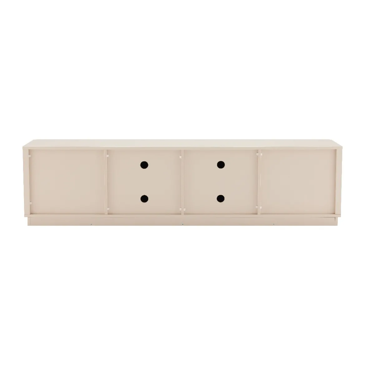 Mat tv-meubel grijsbeige - Bodio Twist