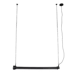 Mat zwarte hanglamp 130 cm - Zuiver Prime