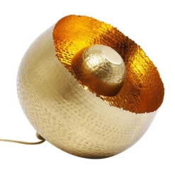 Messing tafellamp gehamerd - Kare Design Apollon