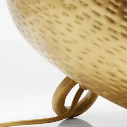 Messing tafellamp gehamerd - Kare Design Apollon