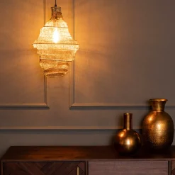 Metaalgaas hanglamp - Dutchbone Luca M