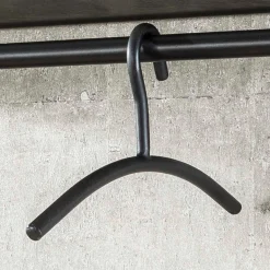 Metalen kleerhanger gun metal - Santa Factory