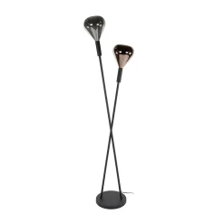 Metale vloerlamp met druppelglas - Santa Wings