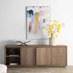 Modern dressoir lichtbruin eiken - Eleonora Helsinki