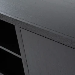 Modern dressoir zwart hout - Eleonora Helsinki