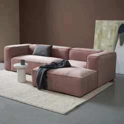 Moderne bank met chaise longue samenstellen - Bodio Luke