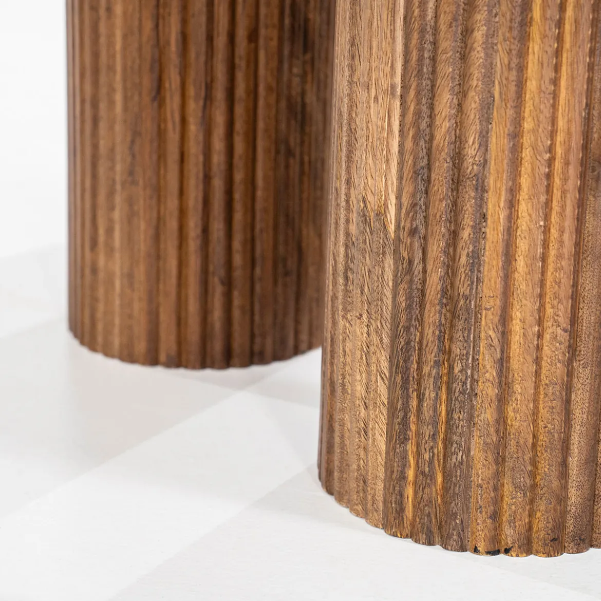 Moderne bijzettafel creme marmer - Eleonora Xavi
