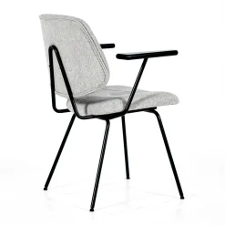 Moderne eetkamerstoel met arm - Eleonora Lynn