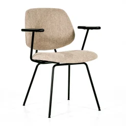 Moderne eetkamerstoel met arm - Eleonora Lynn