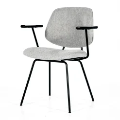 Moderne eetkamerstoel met arm - Eleonora Lynn