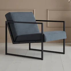 Moderne fauteuil met armleuningen samenstellen - Innovation Living Vikko Arm