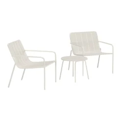 Moderne loungeset met strepen - Lavis Minos