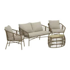 Moderne loungeset van wicker - Lavis Lipari