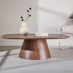 Moderne salontafel met ronde hoeken - Lavis Lanzo