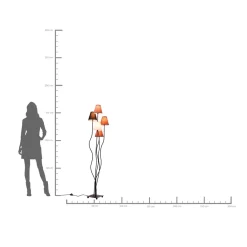Moderne vloerlamp - Kare Design Flexible