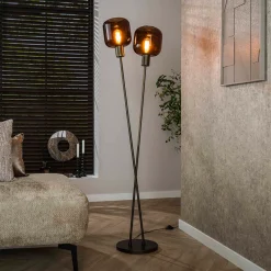 Moderne vloerlamp - Santa Bronza