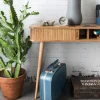 Modern houten bureau - Zuiver Barbier
