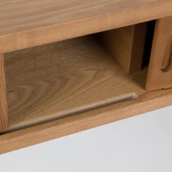 Modern houten bureau - Zuiver Barbier